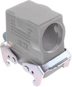 T1270102129-000, Heavy Duty Power Connectors Hood Steel Locking PG29 Side Entry T1270102129-000, Heavy Duty Power Connectors Hood Steel Locking PG29 Side Entry