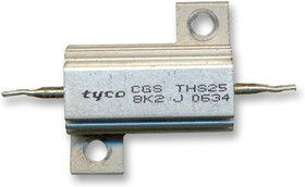 THS255R0J, Резистор, с осевыми выводами, 5 Ом, Серия THS, 25 Вт, ± 5%, Лепесток для Пайки, 550 В