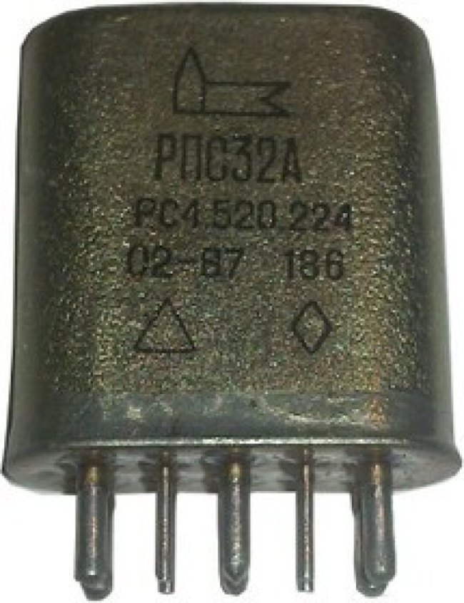 Реле 12В, РС4.520.221, РПС32А Реле 12В, РС4.520.221, РПС32А