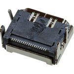 HDMI 19F, розетка на плату SMT HDMI 19F, розетка на плату SMT