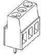 282858-2, Fixed Terminal Blocks PCB MOUNT 90 2P.