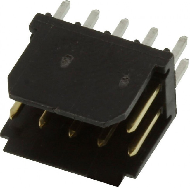 76385-308LF, Conn Shrouded Header HDR 16 POS 2.54mm Solder ST Thru-Hole Tube