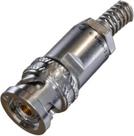 PL75-29, RF Connectors / Coaxial Connectors TRB Strt Plug for TWC-78-1 Cable 3-lug