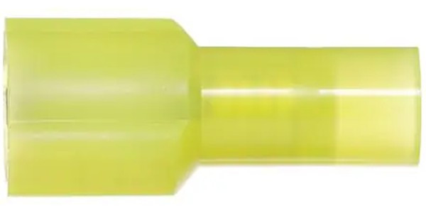 MNU10-250DMIK, Terminals 10-12 .250ML DISC Yellow
