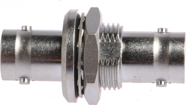 34_BNC-50-0-1/133_NE, RF Adapter, Straight, BNC Socket - BNC Socket, 50Ohm