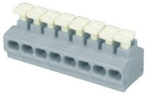 HB0902900090G, TERMINAL BLOCK, WTB, 9POS, 24-18AWG, TH