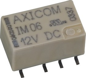 2-1462037-3 (IM06GR), Реле 2 переключ. 12VDC, 2А/250VAC DPDT SMD