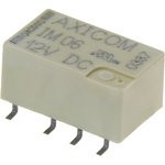 2-1462037-3 (IM06GR), Реле 2 переключ. 12VDC, 2А/250VAC DPDT SMD