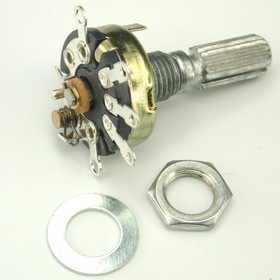 R-17S1-B1K, L20KC, 1 кОм, Резистор переменный с выключателем