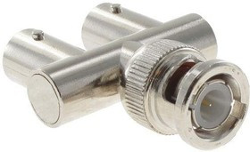 VBA111, RF Adapters - Tee BNC Goalpost Plug-Jack-Jack