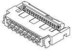 502598-3391, Conn FPC Connector SKT 33 POS 0.3mm Solder RA SMD Easy-On™ T/R