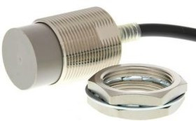 E2EX20MD12MOMS.1, Inductive Sensor Make Contact (NO) 100Hz 24V 20mm IP67 / IP69K Cable, 2 m E2E-X