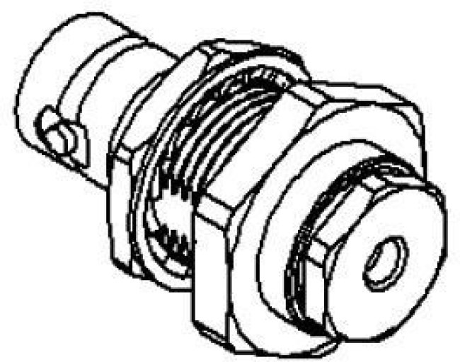R141324000, RF Connectors / Coaxial Connectors BNC / STRAIGHT BULKHEAD JACK PANEL SEAL REAR MOUNT CLAMP TYPE - CABLE 2.6/50+75