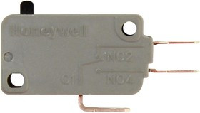 V15T16-EZ100-K, Микропереключатель, Стандартный, Контактный Плунжер, SPDT, Быстрое Соединение, 16 А