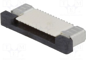 PCA-6K-14-HU-3, Разъем: FFC (FPC), горизонтальный, PIN: 14, SMT, 0,4А, 30мОм, 0,5мм