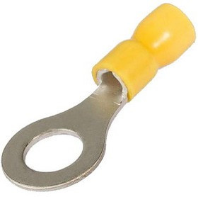 НКИ 6.0-6, Наконечник кабельный кольцевой изолированный с ПВХ манжетой, сечение 2.5-6мм2 под М6 НКИ 6.0-6, Наконечник кабельный кольцевой изолированный с ПВХ манжетой, сечение 2.5-6мм2 под М6