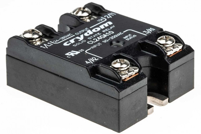 CL240A10, Solid State Relays - Industrial Mount PM IP00 SSR 280VAC/ 10A 90-250VAC ZC