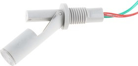 TSF46H100DF, Horizontal Polyphenylene Sulfide Float Switch, Float, 1m Cable, NO/NC TSF46H100DF, Horizontal Polyphenylene Sulfide Float Switch, Float, 1m Cable, NO/NC