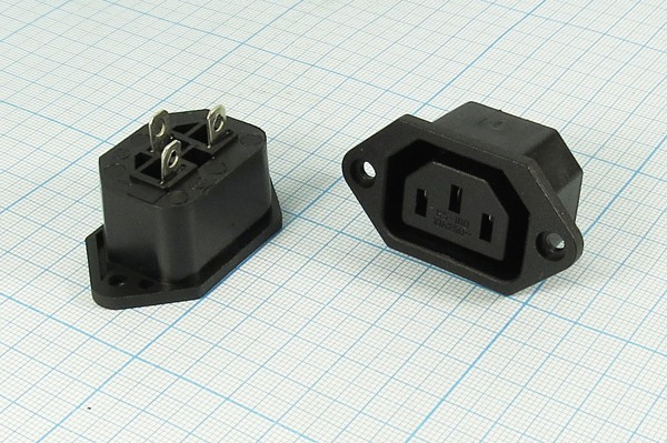 AC-022, Разъём питания , одинарный