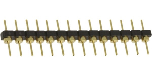 BBL-114-G-F, Headers &amp; Wire Housings .100" Low Profile Single Row, Screw Machine Terminal Strip