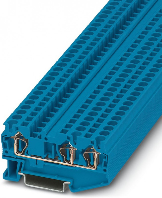 3031403, DIN Rail Terminal Blocks ST-4 TWIN BU 3031403, DIN Rail Terminal Blocks ST-4 TWIN BU