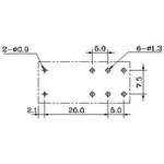 TRIH-5VDC-SD-2CM-R, Реле электромагнитное силовое