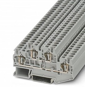 Двухъярусная пружинная клемма STTB 4