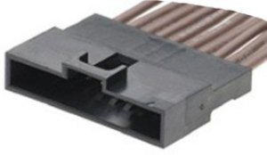 1510980004, 151098 Female Crimp Connector Housing, 2mm Pitch, 4 Way, 1 Row