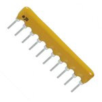 4610X-101-122LF, Res Thick Film NET 1.2K Ohm 2% 1.25W ±100ppm/°C BUS Conformal Coated 10-Pin SIP Pin 4610X-101-122LF, Res Thick Film NET 1.2K Ohm 2% 1.25W ±100ppm/°C BUS Conformal Coated 10-Pin SIP Pin