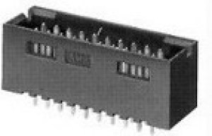 5-87587-9, Conn Shrouded Header HDR 26 POS 2.54mm Solder ST Thru-Hole Tray