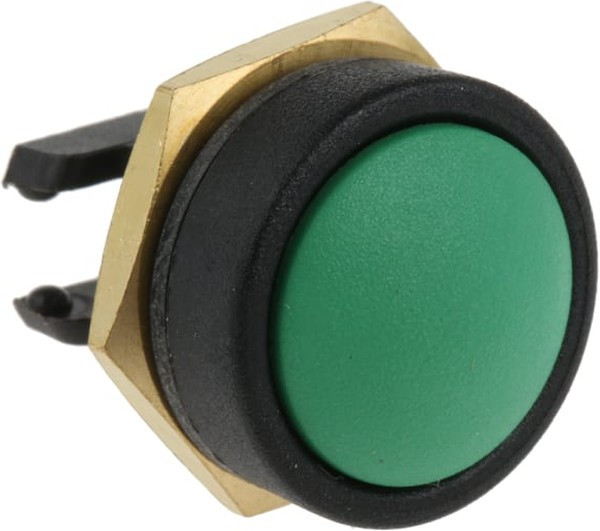 49-59123, 49-59 Series Push Button Switch, Momentary, Panel Mount, 16mm Cutout, SPDT, Clear LED, 250V ac, IP67