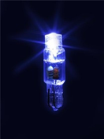 LE-0504-01B, LED Replacement Lamps - Based LEDs Blue 470nm 12V Wedge Base LED Lamp LE-0504-01B, LED Replacement Lamps - Based LEDs Blue 470nm 12V Wedge Base LED Lamp