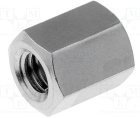 TFF-M3X6/DR113, Дистанцирующая стойка с резьбой, 6мм, Внутр.резьба: M3, латунь