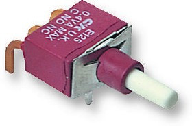 E125SD1ABE, Pushbutton Switches ON-(ON) SPDT R/A PCB E125SD1ABE, Pushbutton Switches ON-(ON) SPDT R/A PCB