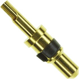 L17DM537457, Male Solder D-Sub Connector Power Contact, Gold Power, 10 AWG