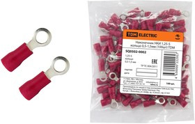 Наконечник НКИ 1,25-5 кольцо 0,5-1,5мм (100шт) TDM Наконечник НКИ 1,25-5 кольцо 0,5-1,5мм (100шт) TDM