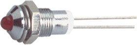 19020004, LED Indicator G 568nm, R 625nm Green / Red 6mm 2.2V IP40
