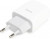Блок питания (сетевой адаптер) HOCO C73A с 2 USB портами белый
