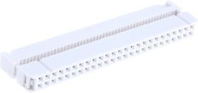 50-Way IDC Connector Socket for Cable Mount, 2-Row