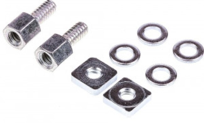 5207952-3, D-Sub Tools &amp; Hardware F SRWLKS PLSTC