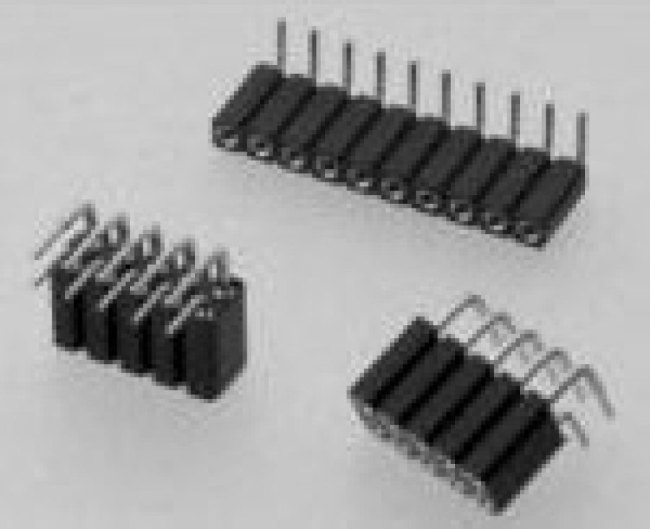 154-018-2-50-00, Conn Socket Strip SKT 18 POS 2.54mm Solder RA Thru-Hole