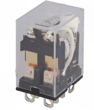 LY2N-DC24, RELAY, DPDT, 120VAC, 28VDC, 15A
