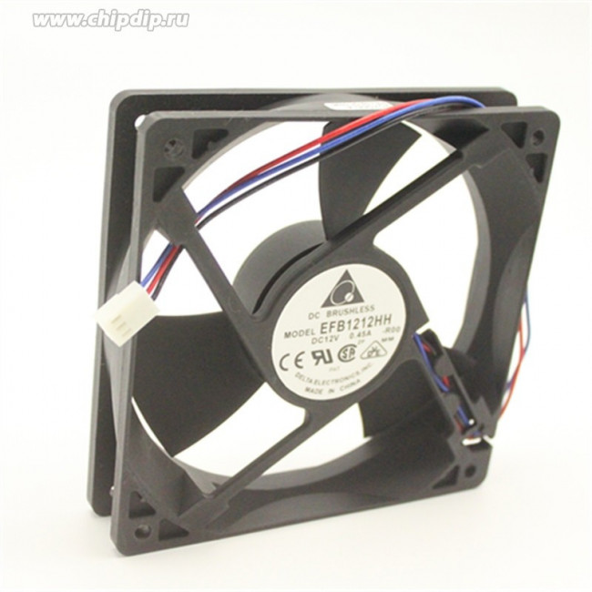 Вентилятор Delta Electronics EFB1212HH 120x25мм 12V 4.8W 0.45A