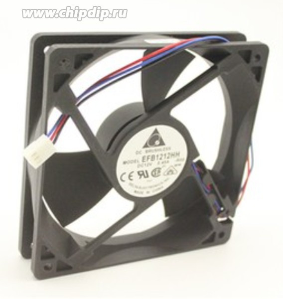 Вентилятор Delta Electronics EFB1212HH 120x25мм 12V 4.8W 0.45A