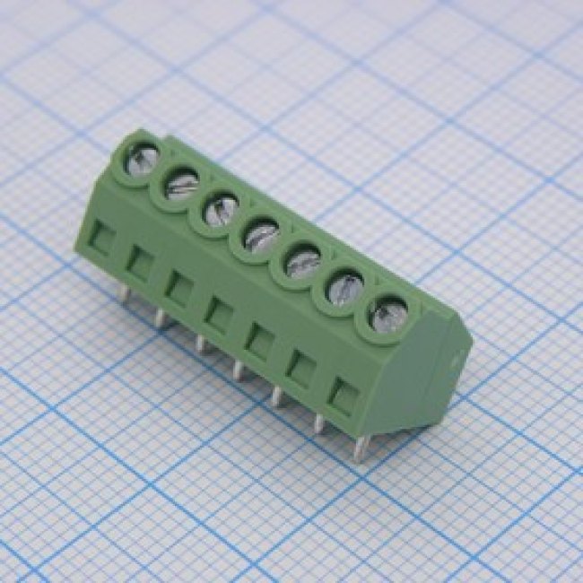 DG381S-3.81- 07P-14-00A(H), Винтовой клеммный блок. Серия DG381S-3.81