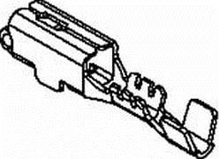 12129484-MR, Automotive Connectors TERM M/P 150 F SN PLTD UNSLD