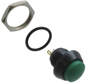 PV5H24018, Pushbutton Switches Sealed, Long Life Anti-vandal Switch 2A 36VDC OFF(ON) SPST GREEN ACTUATOR BLACK ANODIZED BODY IP65 PV5H24018, Pushbutton Switches Sealed, Long Life Anti-vandal Switch 2A 36VDC OFF(ON) SPST GREEN ACTUATOR BLACK ANODIZED BODY IP65