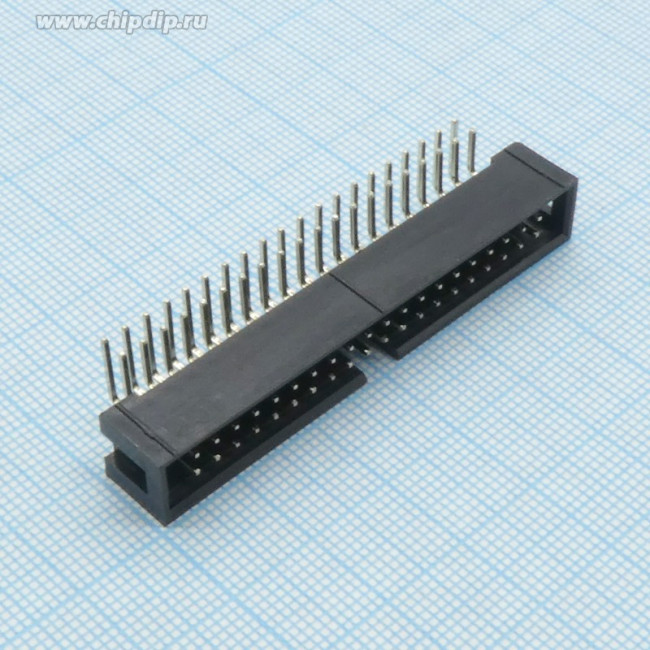 DS1013-40RSiB-B-0, вилка на плату прямой угол / BH-40R (DS1013-40RSiB-B-0)