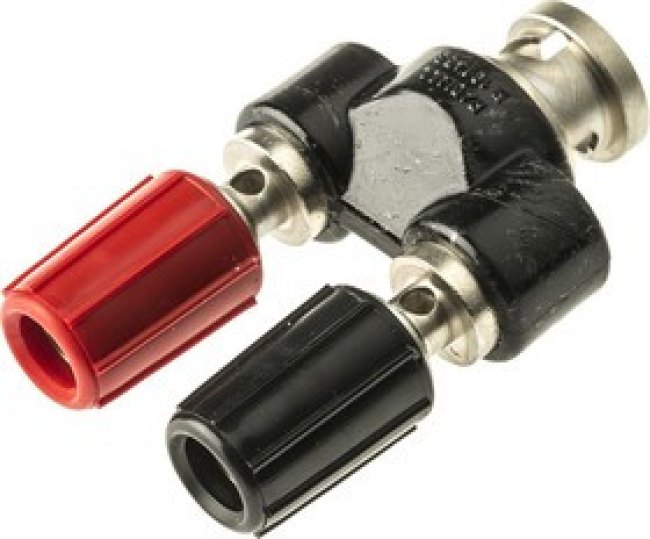 R191453000, RF Adapters - Between Series BNC MALE - BANANA M.2 D.4 ADAPTER