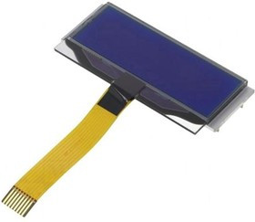 DEM 16207 SBH-PW-N, Дисплей: LCD; алфавитно-цифровой; STN Negative; 16x2; LED; PIN: 8